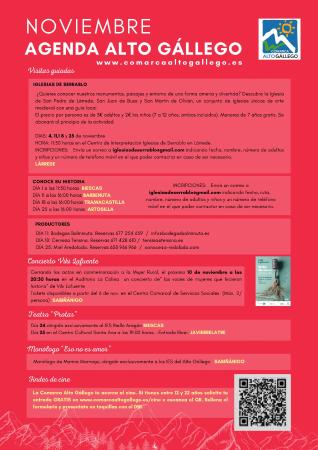 agenda noviembre