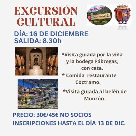 Imagen EXCURSIÓN CULTURAL A MONZÓN