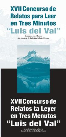 Imagen XVII CONCURSO DE RELATOS CORTOS PARA CONTAR EL TRES MINUTOS "LUIS...