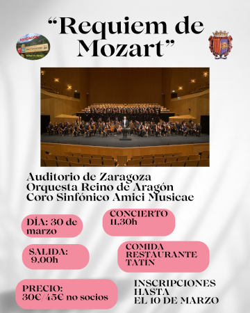 REQUIEM MOZART 30 de marzo