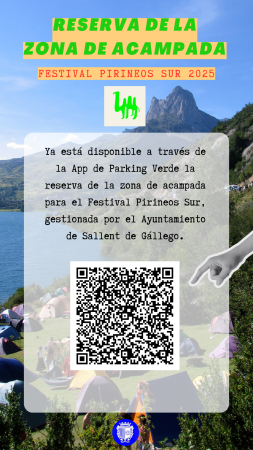 Imagen YA DISPONIBLE LA RESERVA ONLINE DE LA ZONA DE ACAMPADA DE PIRINEOS SUR