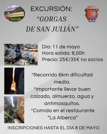 Image Excursión Gorgas de San Julián