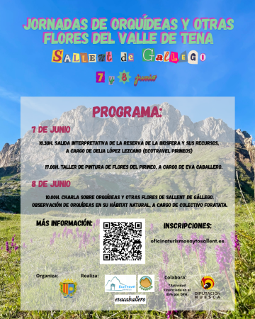 Imagen JORNADAS DE ORQUÍDEAS Y OTRAS FLORES DEL VALLE DE TENA