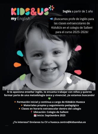 Imagen PROFESOR/A DE INGLÉS-KIDS & US