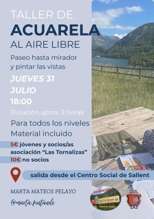Taller de acuarela al aire libre