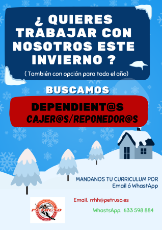 Imagen DEPENDIENTES, CAJEROS Y REPONEDORES-PETRUSO