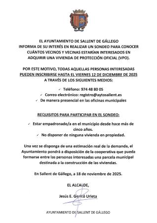 Imagen SONDEO INTERESADOS VPO