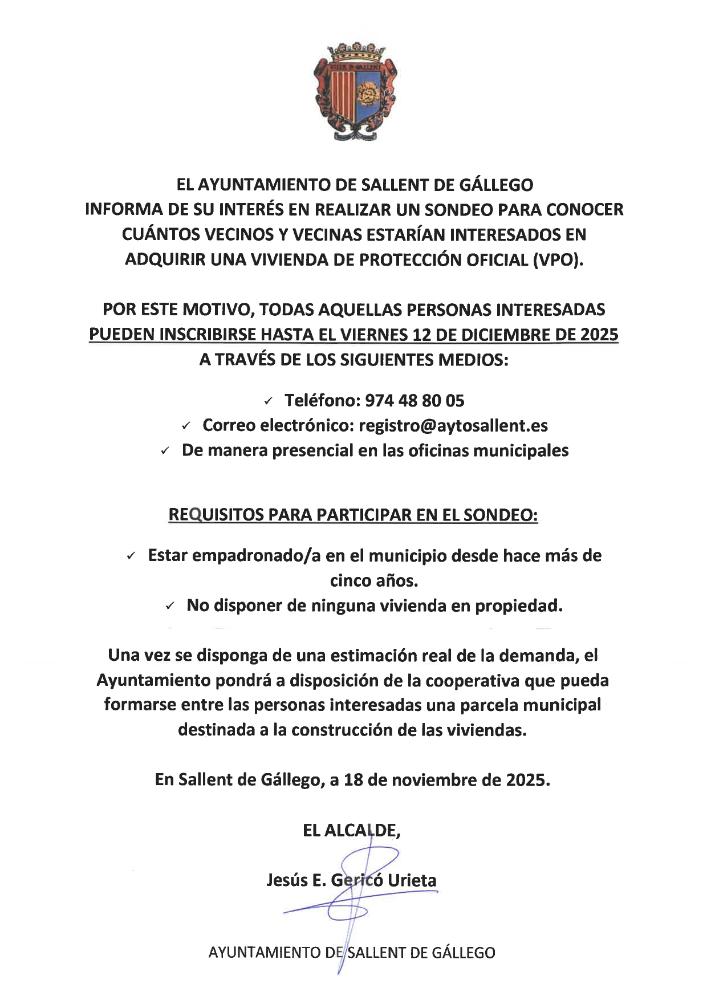 Imagen SONDEO INTERESADOS VPO