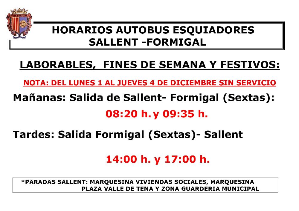 Imagen AUTOBÚS ESQUIADORES