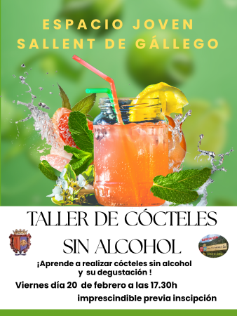 Imagen TALLER DE CÓCTELES SIN ALCOHOL