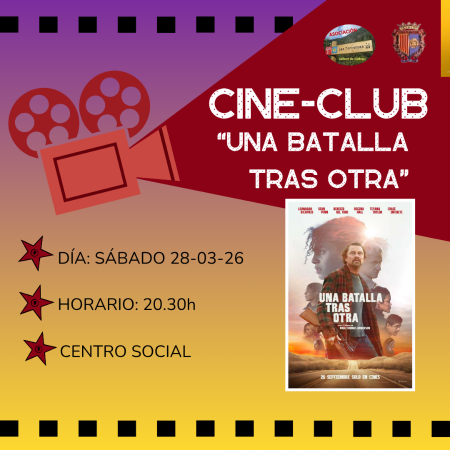 Imagen CINE CLUB "UNA BATALLA TRAS OTRA"