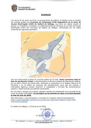 Imagen Información sobre la Zona de Acceso Restringido (ZAR) de Sallent de Gállego