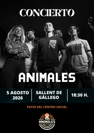 Image CONCIERTO GRUPO ANIMALES