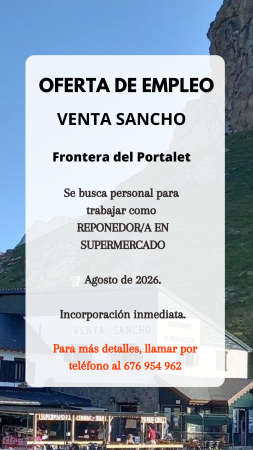 Imagen REPONEDOR/A - VENTA SANCHO