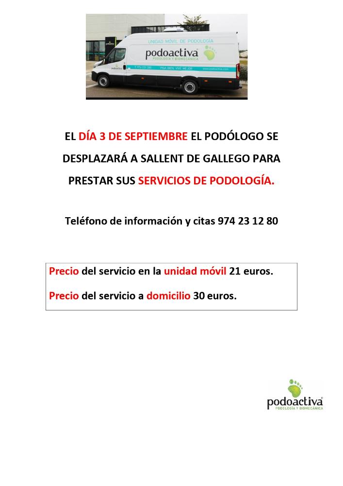 Imagen SERVICIO DE PODOLOGÍA