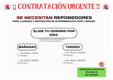 Imagen REPONEDORES/AS - VENTA PETRUSO