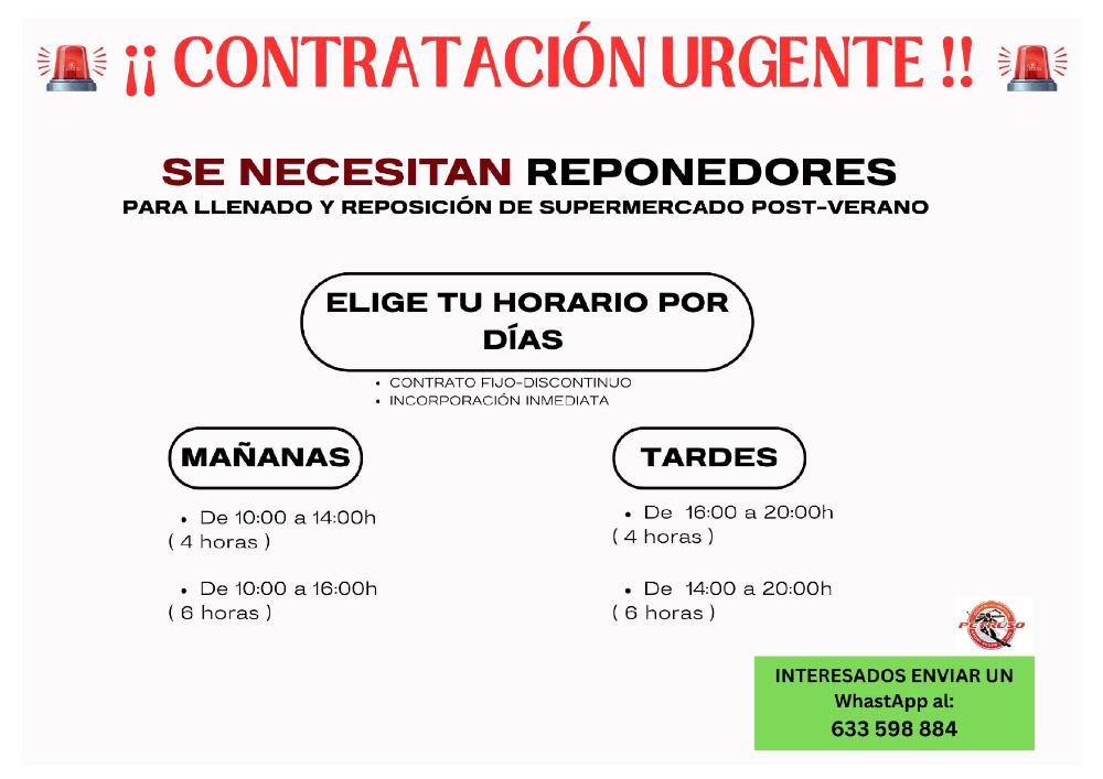 Imagen REPONEDORES/AS - VENTA PETRUSO