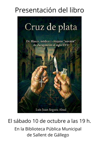 Imagen PRESENTACIÓN DEL LIBRO "CRUZ DE PLATA"