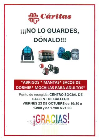 Image Donación de Cáritas